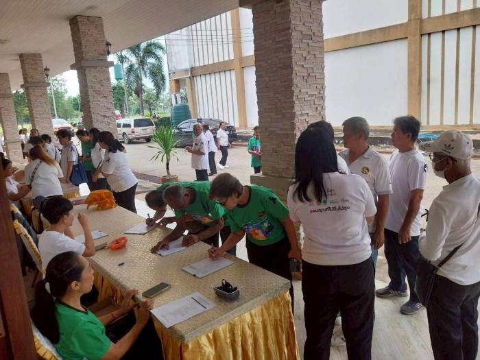 28 ตุลาคม 2568 พิธีเปิดนิทรรศการเฉลิมพระเกียรติและนิทรรศการความรู้โรคหลอดเลือดสมอง โครงการเดิน วิ่ง ปั่น ป้องกันอัมพาต ครั้งที่ 11 เฉลิมพระเกียรติ