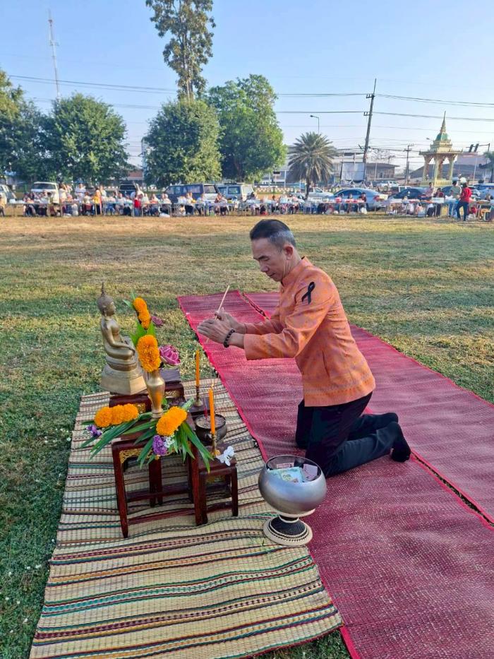 1/1/2569 ตักบาตรวันขึ้นปีใหม่